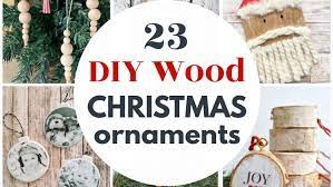 Elevate Your Holiday Spirit with Exquisite Wooden Christmas Ornaments post thumbnail image